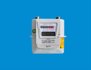 Contact card gas meter